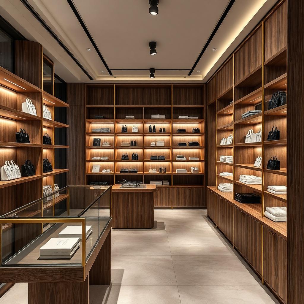 Realizzazione VISTE nel settore Retail & Boutique — vista d'insieme del cantiere allestito